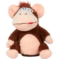Jeux 2 momes Peluche - - Singe Fou - Noir - Interactif