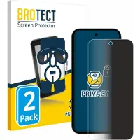 BROTECT Protection Anti-Espion (2 pcs, Google Pixel 10a), Téléphone portable : film de protection, Transparent
