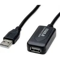 Standard Câble d'extension actif USB 2.0 5m, noir (12.96.3114)
