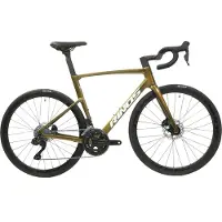 RINOS Vélo de route en carbone Odin 6.0, équipé du groupe Shimano 105 Di2, couleur or
