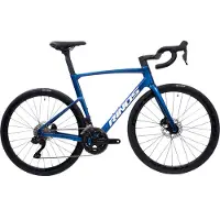 RINOS Vélo de route en carbone Odin 6.0, groupe Shimano 105 Di2, couleur bleu, taille M