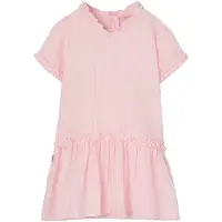 Boboli 713078 Short Sleeve Dress Rose 24 Months Fille