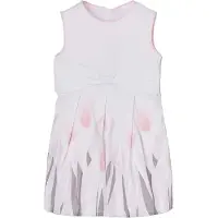 Boboli 733047 Sleeveless Dress Blanc 24 Months Fille