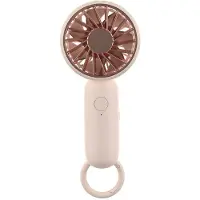 Generique Mini refroidisseur d'air à main, ventilateur Portable, chargement USB, petits outils de refroidissement personnels pour la maison, le bureau et les voyages en plein Air