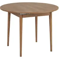 Hannah Home Table à manger extensible en bois "Viona" 100 x 100 x 75 cm - Le chêne de Kafka