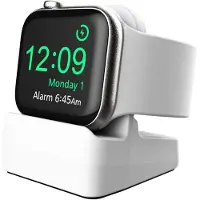 No Brand MEVRONISSHOP-Station de Charge Compatible avec Apple Watch Series SE/9/8/7/6/5/4/3/2/1, Support Station d'accueil pour 38/40/41/42/44/45mm