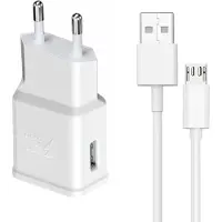KALANKA -Chargeur avec Micro USB Câble 1.5m, Charge Rapide pour Samsung Galaxy S3 Edge S4 S5 S7 S6, A3, A5, A6, A10, J8 J7 J6 J5 J3, Tab S Tab S2, Note5 Note4 Note2 Android Universel Secteur