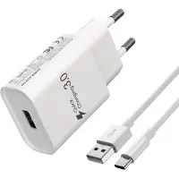 KALANKA -Type-C Chargeur Rapide pour Samsung Galaxy A15 A16 A14 A13 A12 4G/5G A05S A04S A33, A56 A55 A54 A53 A36 A35 A26 A25 A23 A32 S25 S24 S23 S22 S21 S20 Fe Compatible Xiaomi Huawei. avec 2m Câble
