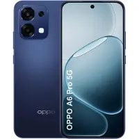 No Brand MEVRONISSHOP-A6 Pro 5G Smartphone Débloqué, Batterie de 6500mAh, Charge Flash SUPERVOOC 80W, Écran AMOLED 6,57" 120Hz, Dimensity 6300, 8+256 Go, Supercool VC, Caméra AI 50MP + 2MP, IP69, Bleu
