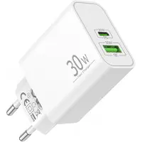 KALANKA -30W Rapide Chargeur USB C pour Samsung Galaxy S26 S25 S24 S23 S22 S21 Ultra 5G, 25W/45W A55 A54 A53 A52 A35 A16 A15 A13, Note 20 10 9 8, Bloc Chargeur 2-Port Type-C et USB-A Prise Original Ad