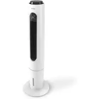 Olimpia Splendid Rafraîchisseur D'air Colonne De 3,5l Avec Minuteur Jusqu¿À 300 M3/H 65w Blanc Noir