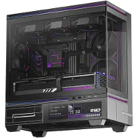 Thermalright TL-M10 Vision (mATX, Mini-ITX), Boîtier PC, Noir