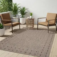 Tapiso Tapis en sisal MELISSA, pour l'intérieur et l'extérieur, OEKO-TEX, 80 x 200 cm