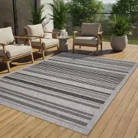 Tapiso Tapis en sisal MELISSA, pour l'intérieur et l'extérieur, OEKO-TEX, 120 x 170 cm