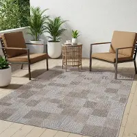 Tapiso Tapis en sisal MELISSA, pour l'intérieur et l'extérieur, OEKO-TEX, 200 x 290 cm