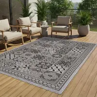 Tapiso Tapis en sisal MELISSA, pour l'intérieur et l'extérieur, Oeko-Tex, 80 x 150 cm