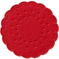 Duni 250 CELLULE.SOUS. 8LG 7,5CM ROUGE