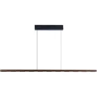 Immax MADEIRA linéaire en bois de noyer 157 cm, dimmable par capteur