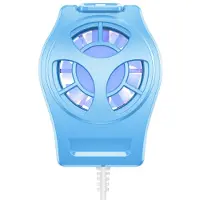 Generique Mini ventilateur de refroidissement pour téléphone Portable 65mm-88mm, système de refroidissement rapide pour PUGB/iPhone/Samsung