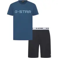 G-Star D29402-01 Short Sleeve Pyjama Bleu,Noir S Homme