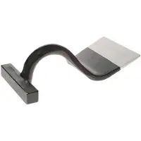 Stubai 278001 Fer à faconner, forgé, 120 mm, Argent/Noir