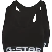 G-Star D29432-01 Racerback Bralette Bra 2 Units Noir XL Femme