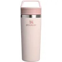 Stanley The Café-To-Go Travel Mug 16oz, Rose Quartz 10-21324-0007 tasse thermos avec bouchon large à vis, 470 ml