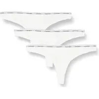 Calvin Klein Underwear String noir / blanc / blanc naturel