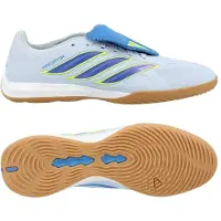 Adidas Predator League Fold-over Tongue Indoor Football Shoes Bleu EU 45 1/3