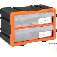 Monzana Boîtes de rangement compartiments 29,5x19,5 x16cm