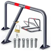 Monzana Barrière de parking 80x47x44cm anti-stationnement amovible