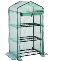 Gardebruk Serre de jardin avec bâche en polyéthylène 0,34 m²