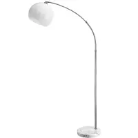 Monzana Lampe à arc Marbre 190-210 cm