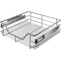 Casaria Tiroir téléscopique rangement pour meuble de 50 cm