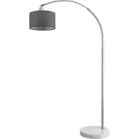 Monzana Lampe à arc moderne socle en marbre réglable