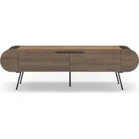 CALICOSY - Meuble TV 2 portes avec pieds en métal L194,5 cm - SALUSO