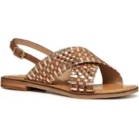 Geox Maddalusiac D65ymn0kfky Sandals Marron EU 39 1/2 Femme