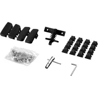 Nordrive Kargo Rack System - Kit accessoires de montage - h 7 cm