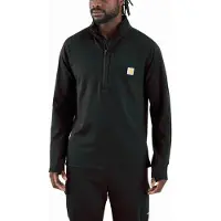 Carhartt Force Ironwood Relaxed Half-Zip Sweat à col faux Taille
