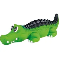 Trixie , jouet crocodile pour chiens, latex, 35cm, multicolore