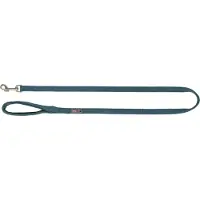 Trixie Hondenriem Premium Petrol - 120X1,5 Cm (S, XS, Chien, Général)