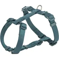 Trixie Hondentuig Premium H-Tuig Petrol Blauw - 52-75X2 Cm (L, M, Chien, Général)