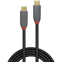 Lindy 36904, 3 m, USB-C, USB-C, USB 3.2 Gen 2 (3.1 Gen 2), 10 Gbit/s, noir