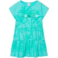 Boboli 463047 Short Sleeve Dress Vert 12 Years Fille
