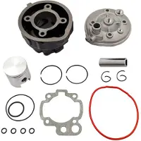 Blast Am6 Minarelli 47 Mm Top End Gasket Kit Argenté