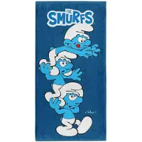 Otso Smurfs Tower Microfiber Towel Bleu