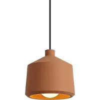 QAZQA Suspension bohème terracotta IP44 - Terracotta