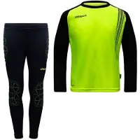 Uhlsport Impulse Goalkeeper Long Sleeve Set Jaune 12-13 Years Enfants