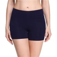 Merry Style Short de cyclisme pour femme en viscose MS10-284 (bleu marine, taille S)