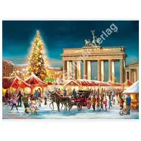 Richard Sellmer Verlag Calendrier de l'Avent Berlin, Porte de Brandebourg "